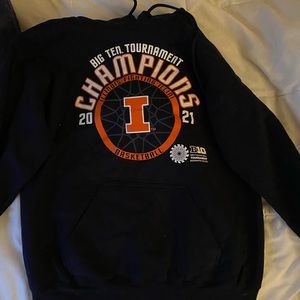 University of Illinois, Urbana-Champaign big 10 champ hoodie